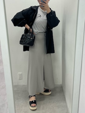 江口光代さん(レディース・162cm)の春コーディネート