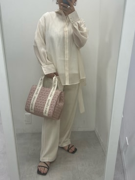 江口光代さん（レディース・162cm）の春コーディネート