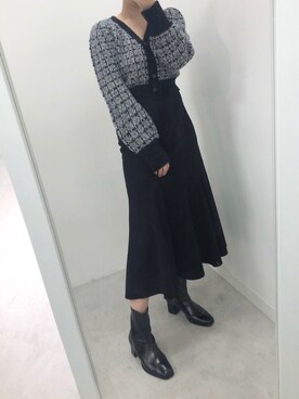 江口光代さん（レディース・162cm）の秋コーディネート