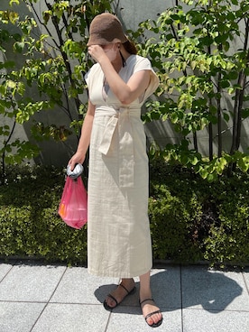 江口光代さん（レディース・162cm）の夏コーディネート