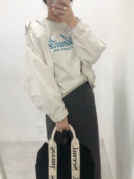 江口光代さん(レディース・162cm)の冬コーディネート