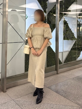 江口光代さん（レディース・162cm）の冬コーディネート