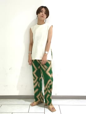 Sasakiさん（レディース・155cm）の夏コーディネート