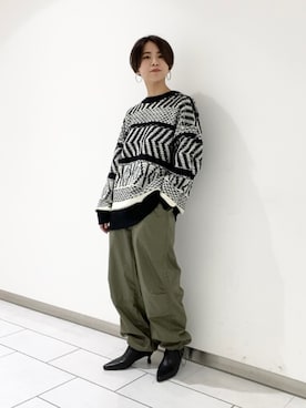 Sasakiさん（レディース・155cm）の冬コーディネート