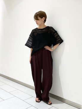 Sasakiさん（レディース・155cm）の春コーディネート