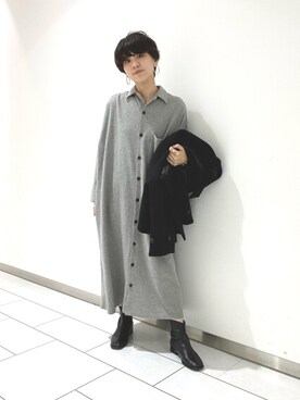 Sasakiさん（レディース・155cm）の冬コーディネート