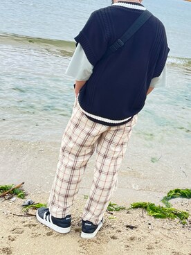 「Chaco closet（チャコ クローゼット）のアイテム」を使った、李さん（メンズ・170cm）の秋コーディネート