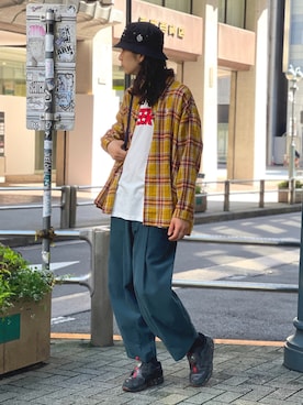 しょうたろうさん（メンズ・183cm）の秋コーディネート