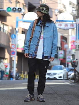 「ALDIES（アールディーズ）のアイテム（ジャケット/アウター）」を使った、しょうたろうさん（メンズ・183cm）の冬コーディネート