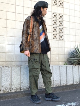 「ALDIES（アールディーズ）のアイテム（ブルゾン）」を使った、しょうたろうさん（メンズ・183cm）の冬コーディネート