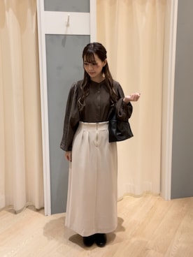 つじあやのさんのコーディネート