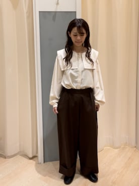 つじあやのさんのコーディネート
