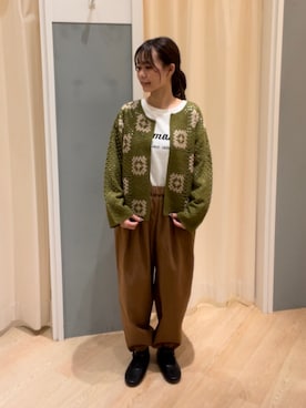 つじあやのさんのコーディネート