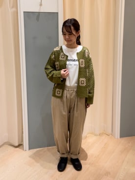 つじあやのさんのコーディネート