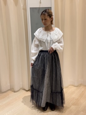 つじあやのさんのコーディネート