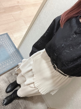 「REDYAZEL（レディアゼル）のアイテム（ジャケット/アウター）」を使った、narigalさん（レディース・147cm）の春コーディネート