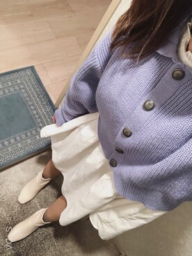 「SAVOY（サボイ）のアイテム」を使った、narigalさん（レディース・147cm）の春コーディネート