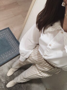 「SAVOY（サボイ）のアイテム」を使った、narigalさん（レディース・147cm）の春コーディネート