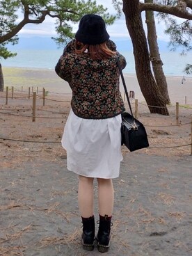「RETRO GIRL（レトロガール）のアイテム（その他アウター）」を使った、narigalさん（レディース・147cm）の秋コーディネート