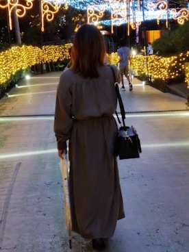 「PAPAVER（パパヴェル）のアイテム」を使った、narigalさん（レディース・147cm）の秋コーディネート