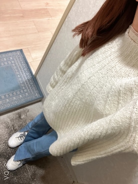 「Zipper（ジッパー）のアイテム」を使った、narigalさん（レディース・147cm）の冬コーディネート