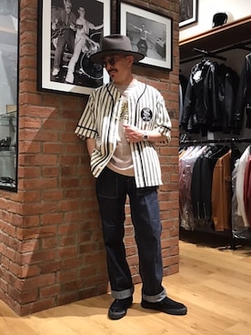 総料理長（schottのイケオジ）さん（メンズ・170cm）の春コーディネート