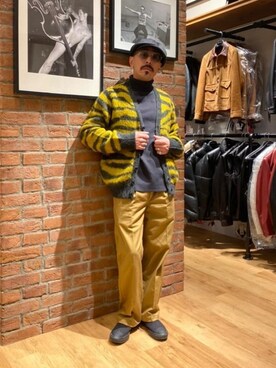 総料理長（schottのイケオジ）さんの（Dickies | ディッキーズ）を使ったコーディネート