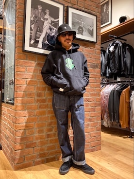 総料理長（schottのイケオジ）さん（メンズ・170cm）の春コーディネート