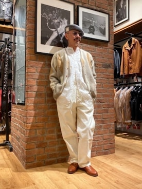 総料理長(schottのイケオジ)さん(メンズ・170cm)の秋コーディネート