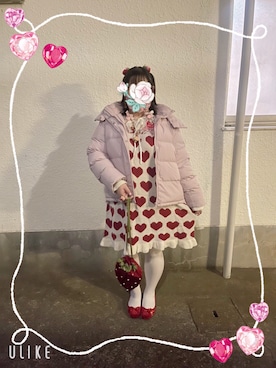 「mayla classic（マイラクラシック）のアイテム」を使った、しろうさぎさん（レディース・155cm）の冬コーディネート