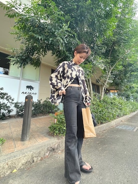 徳寄文香さん（レディース・162cm）の夏コーディネート