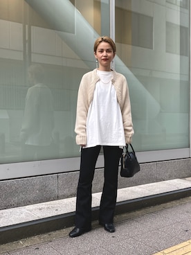 徳寄文香さん（レディース・162cm）の秋コーディネート