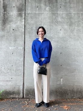 徳寄文香さん（レディース・162cm）の秋コーディネート