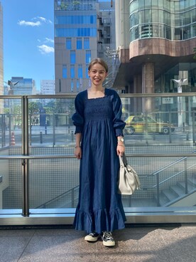 徳寄文香さん（レディース・162cm）の夏コーディネート