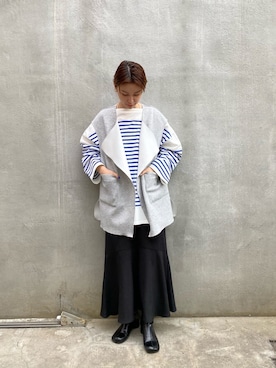 徳寄文香さん（レディース・162cm）の春コーディネート