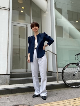 徳寄文香さん（レディース・162cm）の夏コーディネート