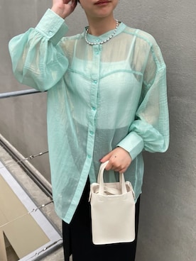 徳寄文香さん（レディース・162cm）の春コーディネート