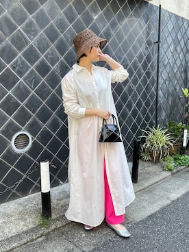 徳寄文香さん(レディース・162cm)の春コーディネート