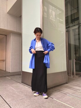 徳寄文香さん（レディース・162cm）の夏コーディネート