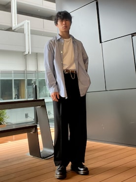 「VIVASTUDIO（ビバスタジオ）のアイテム」を使った、rinkuさん（メンズ・172cm）の春コーディネート