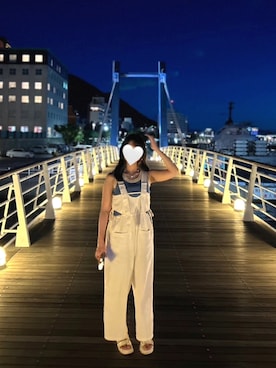 「mystic（ミスティック）のアイテム」を使った、aonaさん（骨格ストレート・レディース・156cm）の夏コーディネート