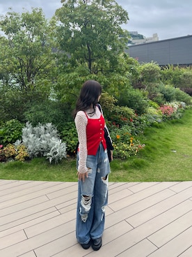 aonaさん（レディース・156cm）の夏コーディネート