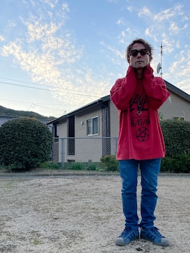 「DIFFUSER （ディフューザー　）のアイテム（アクセサリー）」を使った、黒烏龍さん（メンズ・161cm）の秋コーディネート