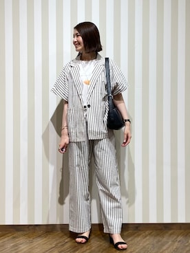 SAOさん(レディース・163cm)の春コーディネート