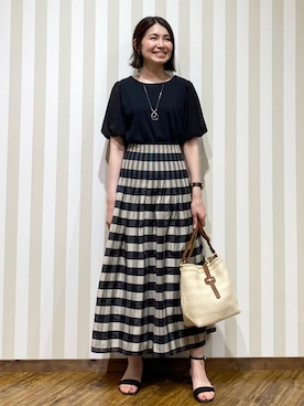 SAOさん(レディース・163cm)の夏コーディネート