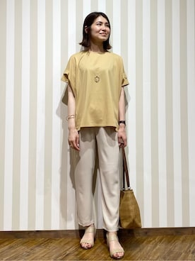 SAOさん（レディース・163cm）の夏コーディネート