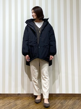 SAOさん（レディース・163cm）の冬コーディネート