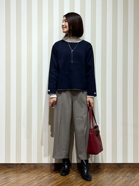 SAOさん(レディース・163cm)の秋コーディネート