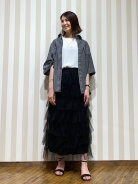 SAOさん（レディース・163cm）の夏コーディネート