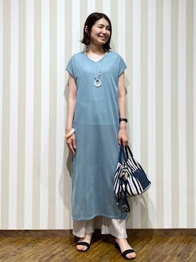 SAOさん（レディース・163cm）の夏コーディネート
